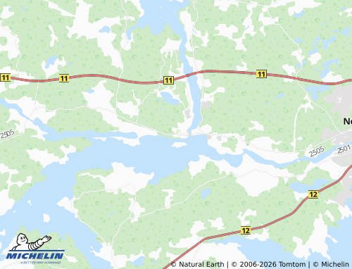 MICHELIN-Landkarte Kulju - ViaMichelin