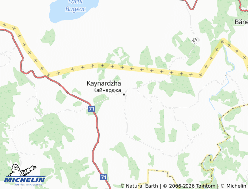 MICHELIN-Landkarte Kaynardzha - ViaMichelin