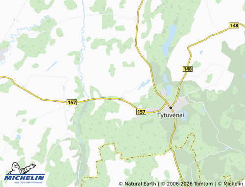 Mappa MICHELIN Pagryžuvys - ViaMichelin