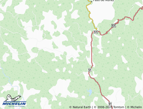 Mappa MICHELIN Terrero de los Díaz - ViaMichelin