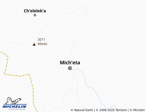 MICHELIN Mecciara map - ViaMichelin