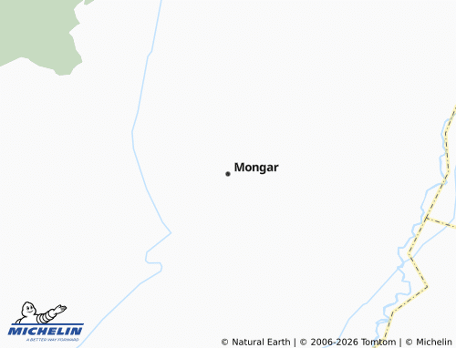MICHELIN Mongar map - ViaMichelin