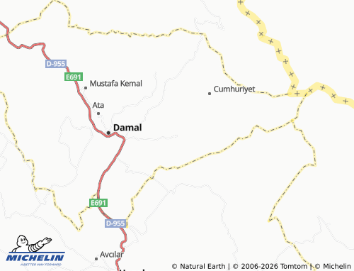 MICHELIN İkizdere map - ViaMichelin