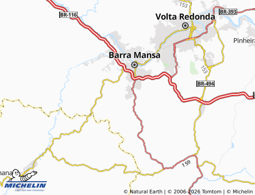 Mapa MICHELIN Santa Lucia - ViaMichelin