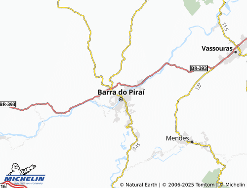 MICHELIN Chácara Farani map - ViaMichelin