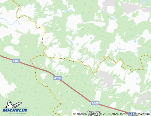 Carte MICHELIN Kudayevo - ViaMichelin