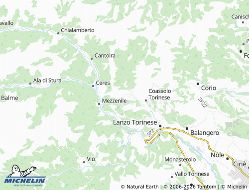 Mappa MICHELIN Fornelli - ViaMichelin