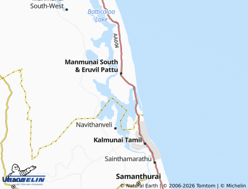 Mappa MICHELIN Mahiloor West - ViaMichelin