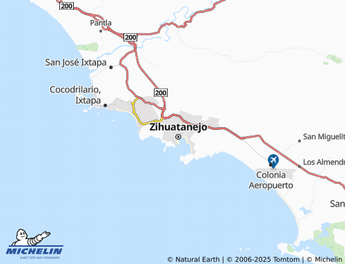 MICHELIN Cuauhtémoc map - ViaMichelin