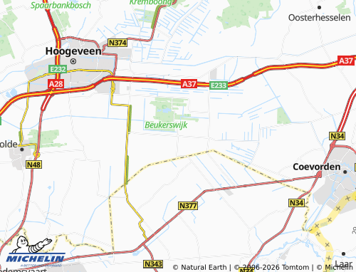 MICHELIN Elim map - ViaMichelin