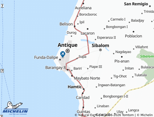 MICHELIN Supa map - ViaMichelin