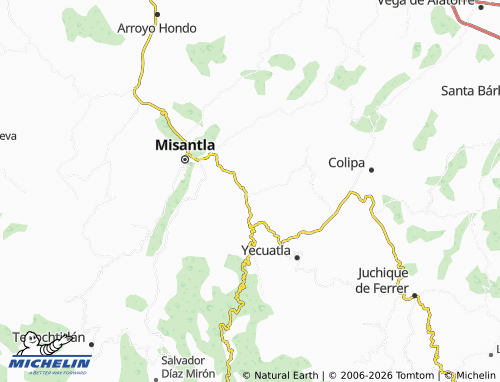 Mappa MICHELIN San Joaquín - ViaMichelin