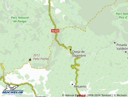 MICHELIN Ribota map - ViaMichelin