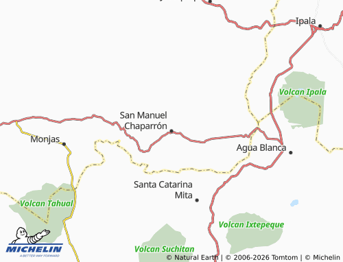 Mappa MICHELIN San Manuel Chaparrón - ViaMichelin