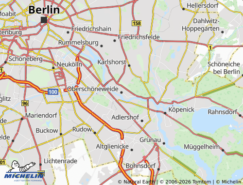 Mappa MICHELIN Oberschöneweide - ViaMichelin