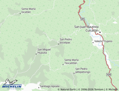 MICHELIN Del Panteón map - ViaMichelin