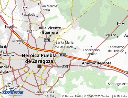 Mappa MICHELIN Noche Buena - ViaMichelin