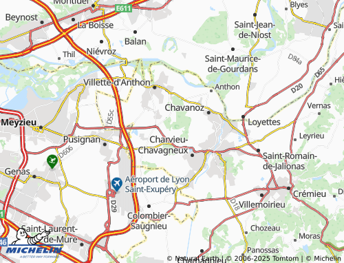 Kaart MICHELIN Les Franchises - ViaMichelin