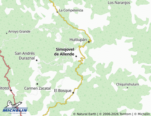 Kaart MICHELIN El Mirador - ViaMichelin