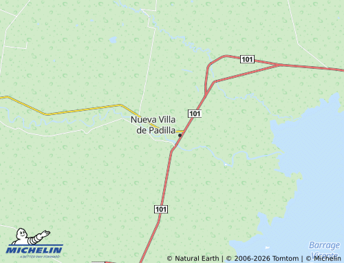 MICHELIN 5 de Mayo map - ViaMichelin