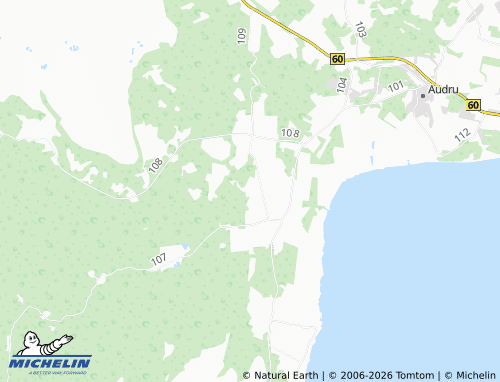 Mapa MICHELIN Tuuraste - ViaMichelin
