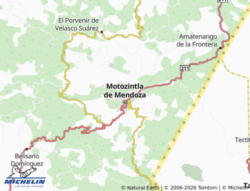 Mappa MICHELIN Loma Bonita - ViaMichelin
