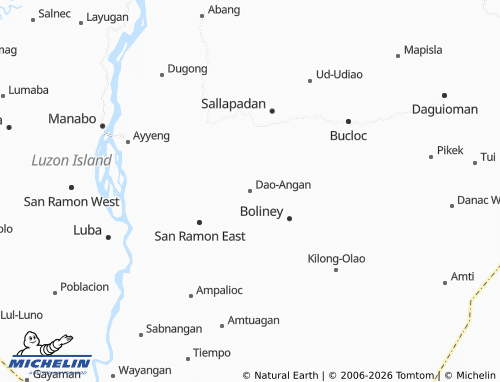 MICHELIN Dao-Angan map - ViaMichelin