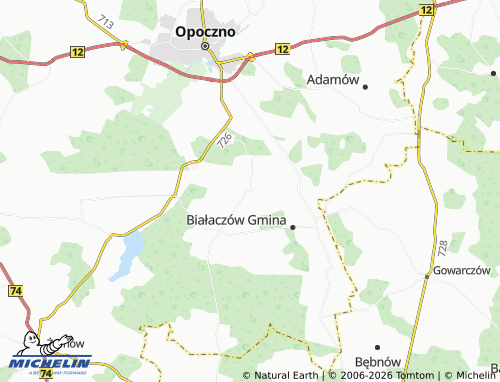 MICHELIN Parczów map - ViaMichelin