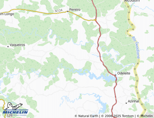 MICHELIN Furnazinhas map - ViaMichelin