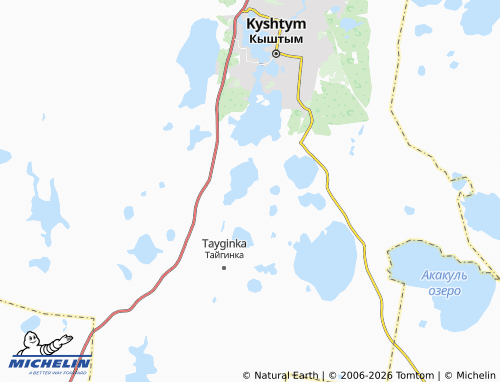 MICHELIN-Landkarte Gazovik SNT - ViaMichelin