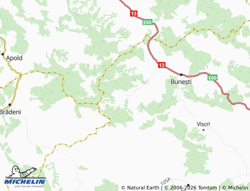 MICHELIN Meșendorf map - ViaMichelin