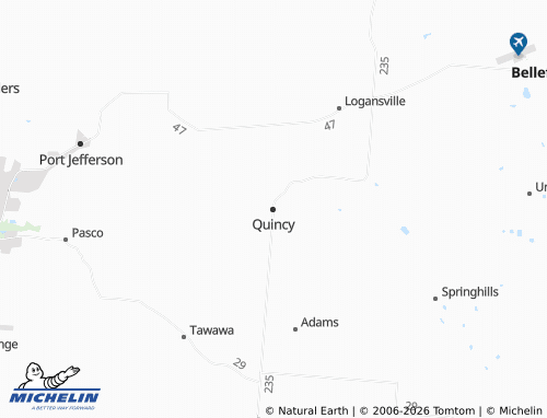 Mapa MICHELIN Quincy - ViaMichelin