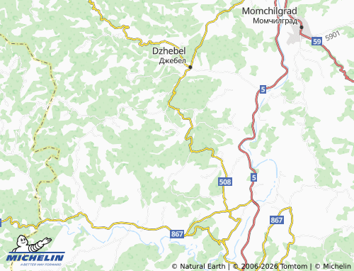 Mappa MICHELIN Ridino - ViaMichelin