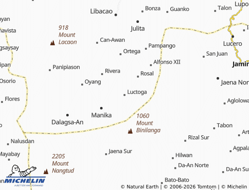 MICHELIN Luctoga map - ViaMichelin