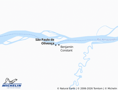 Carte MICHELIN Benjamin Constant - ViaMichelin