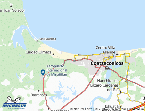 Mapa MICHELIN Puerto Esmeralda - ViaMichelin