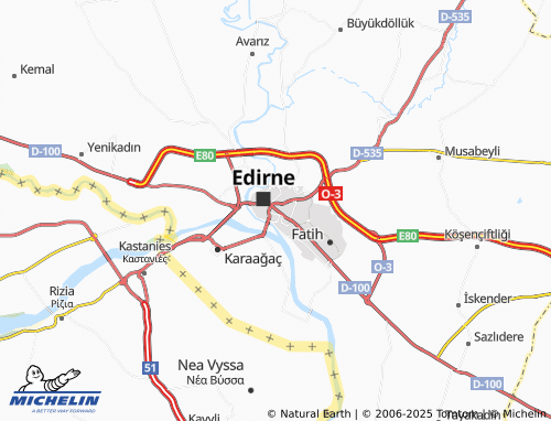 MICHELIN-Landkarte Sabuni - ViaMichelin