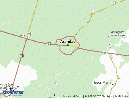 Mappa MICHELIN Lagunillas II - ViaMichelin