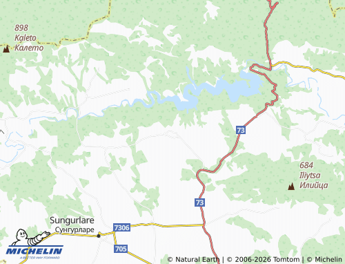 MICHELIN-Landkarte Podvis - ViaMichelin