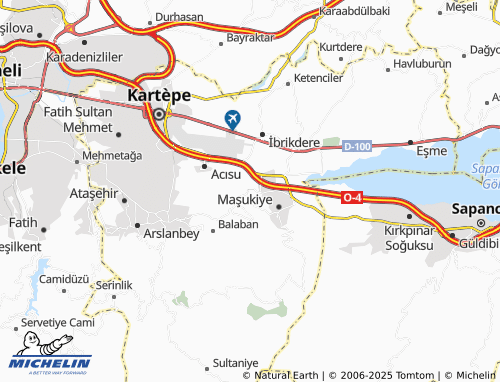 MICHELIN Derbent map - ViaMichelin