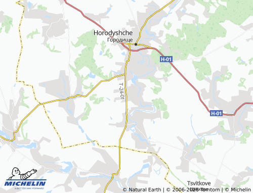 Mapa MICHELIN Dyrdyn - ViaMichelin