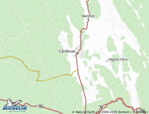 Mapa MICHELIN La Atarjea - ViaMichelin