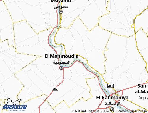 Mapa MICHELIN Fowah - ViaMichelin