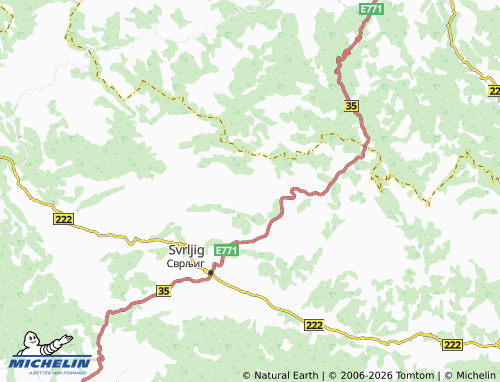 Mapa MICHELIN Drajinac - ViaMichelin