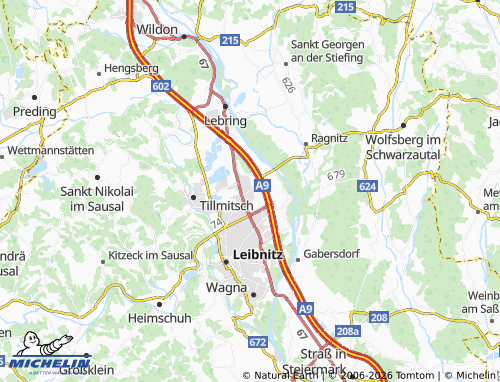 Carte MICHELIN Gralla - ViaMichelin