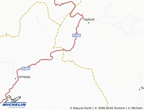 MICHELIN Ortakent map - ViaMichelin