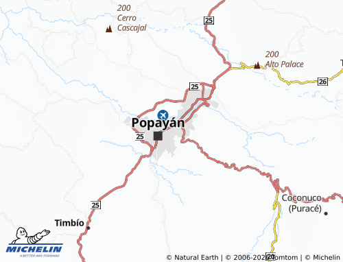 Carte MICHELIN Bolívar - ViaMichelin
