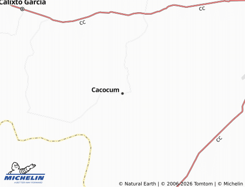 MICHELIN Cacocum map - ViaMichelin