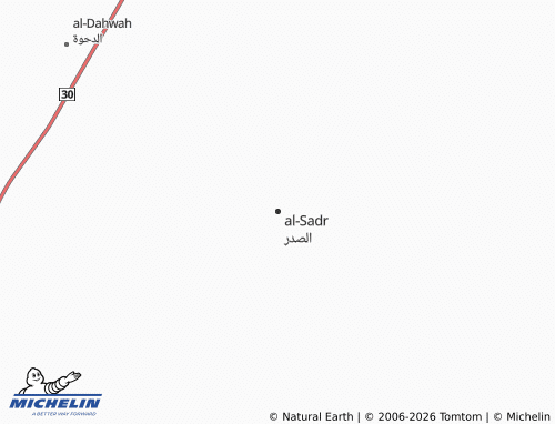 Carte MICHELIN al-Sadr - ViaMichelin