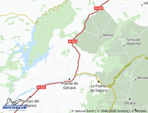 MICHELIN-Landkarte Las Graceas - ViaMichelin
